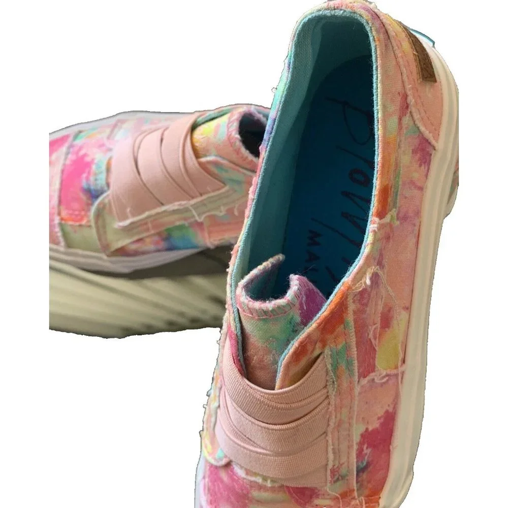 Blowfish Borell Floral Womens Shoes Slip Ons Sneakers Canvas Sz 6.5 - Picture 3 of 10